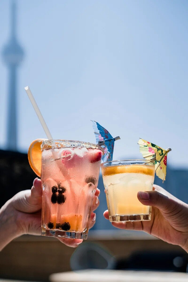 Summer drinks that deserve an extra touch with a garnish pick from rivers and caves.