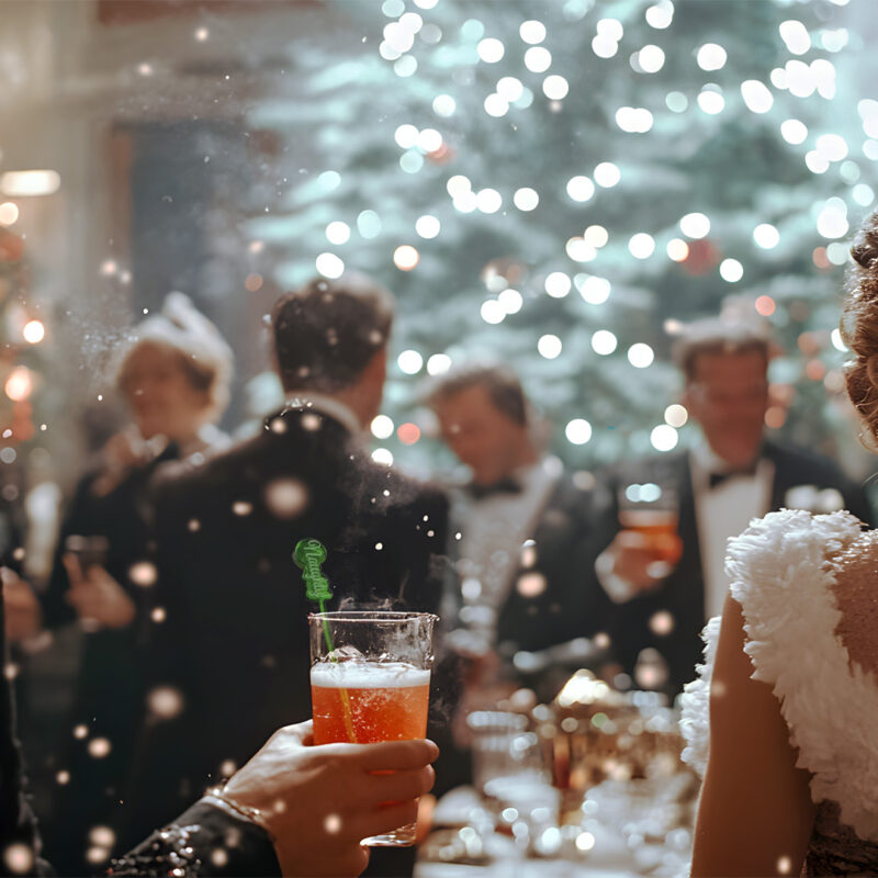 Make every sip merry and bright with our Christmas Swizzle Sticks Collection.