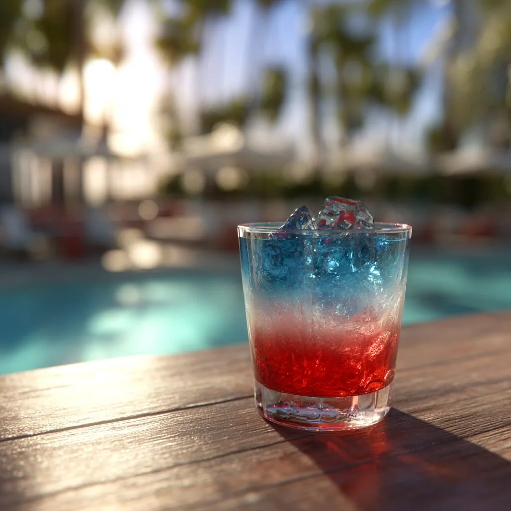5 top trending red, white, and blue drinks. Custom Drink Stirrers for your event.