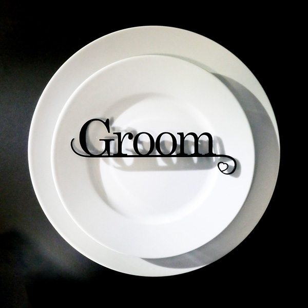 Custom Wedding Place Cards from Rivers & Caves