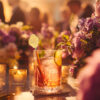 Custom wedding stirrers and garnish picks by Rivers & Caves
