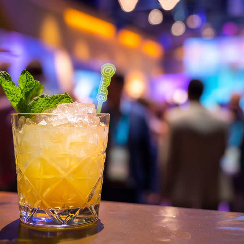 Branded Cocktail Stirrers_Ideas for Events and Experiences. Signature Event Cocktail.