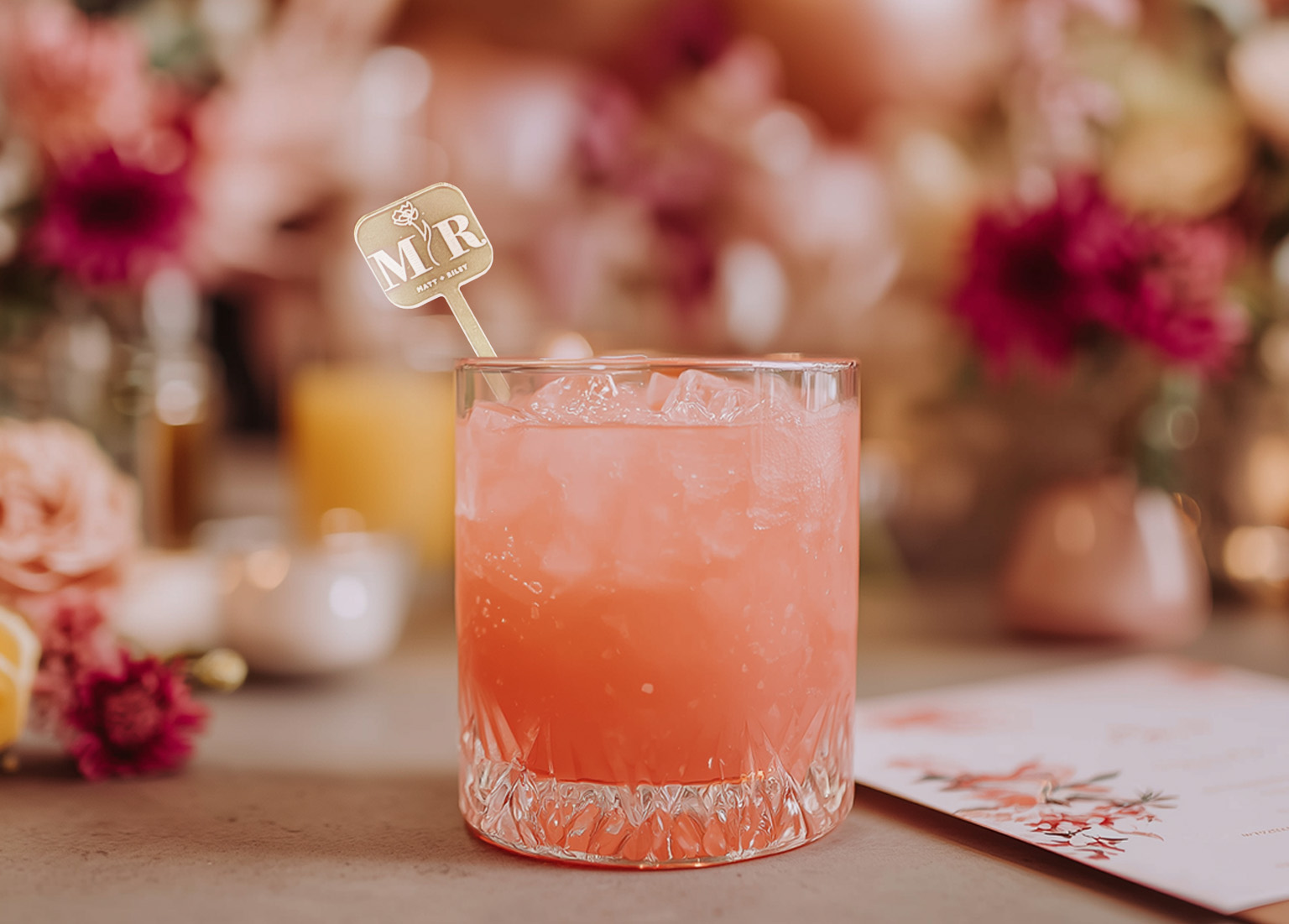 How Many Cocktail Stirrers Do You Need for a Bridal Shower_Custom Drink Stirrers