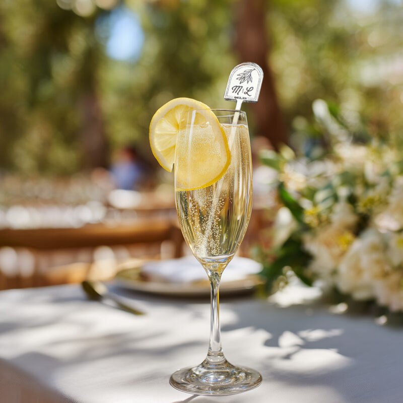 Wedding Signature Cocktails_5 Creative Ideas to Wow Your Guests. Personalized Drink Stirrers. Custom Stir Sticks.